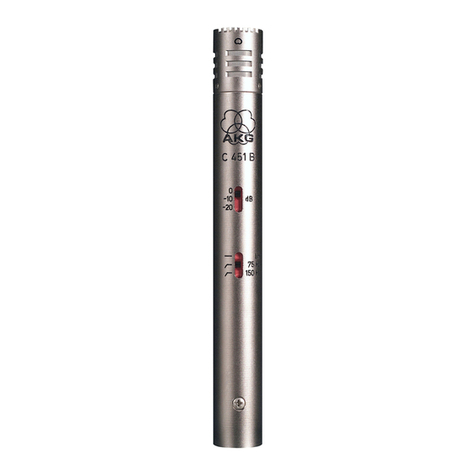 AKG C 451 B User manual