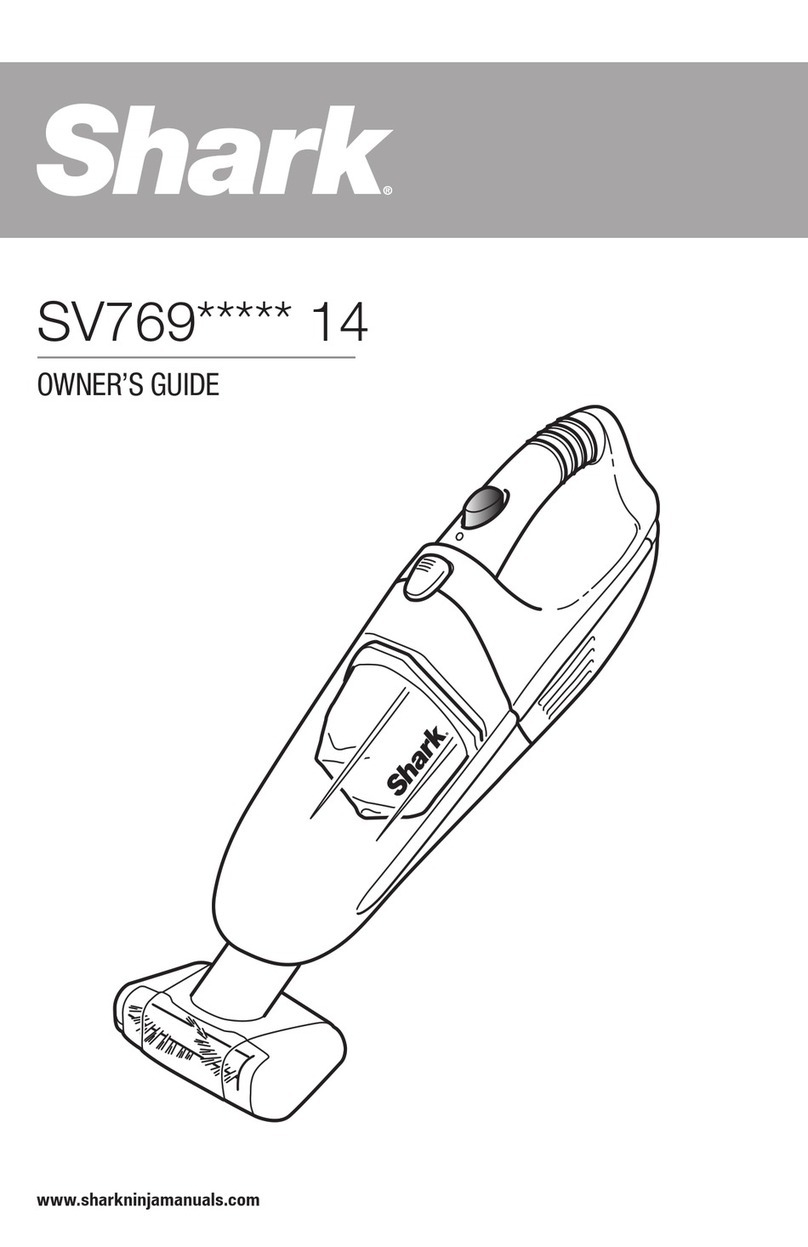 Shark SV769*14 owner's manual