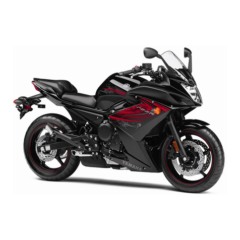 Yamaha 2009 FZ6R User manual
