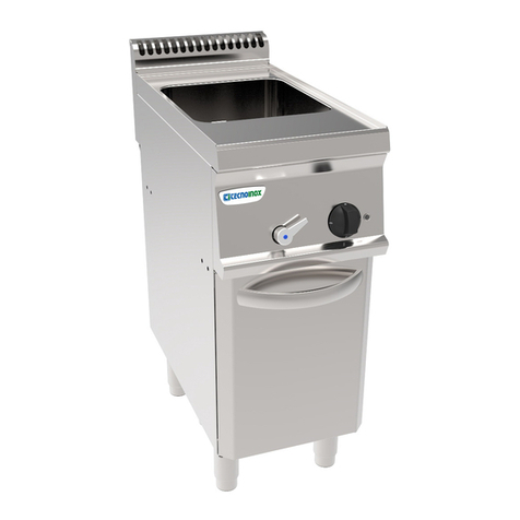Tecnoinox CP35E7 Instruction manual for installation and use
