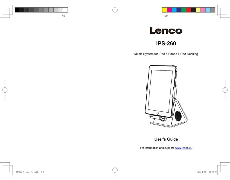 LENCO IPS-260 user guide