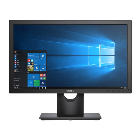 Dell E1916HV User manual