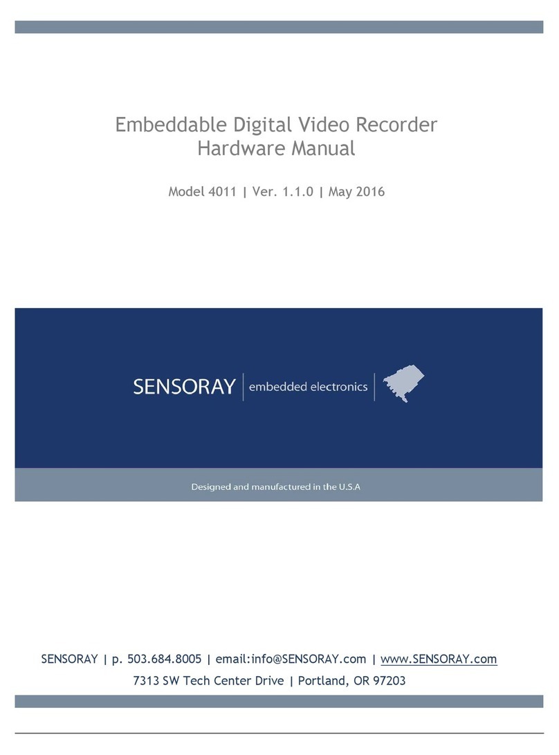 Sensoray 4011 Hardware manual
