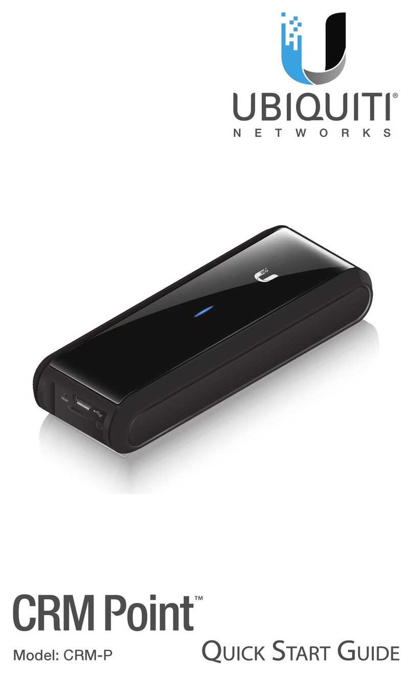 Ubiquiti CRM Point CRM-P Quick start quide