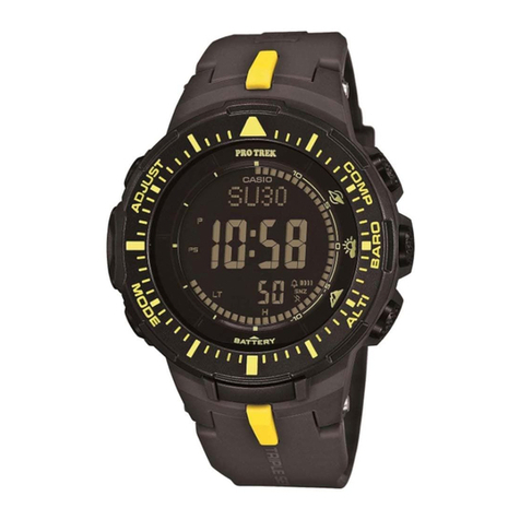 Casio 3443 User manual