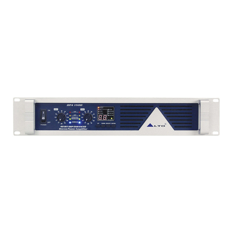 Alto DPA 900 User manual