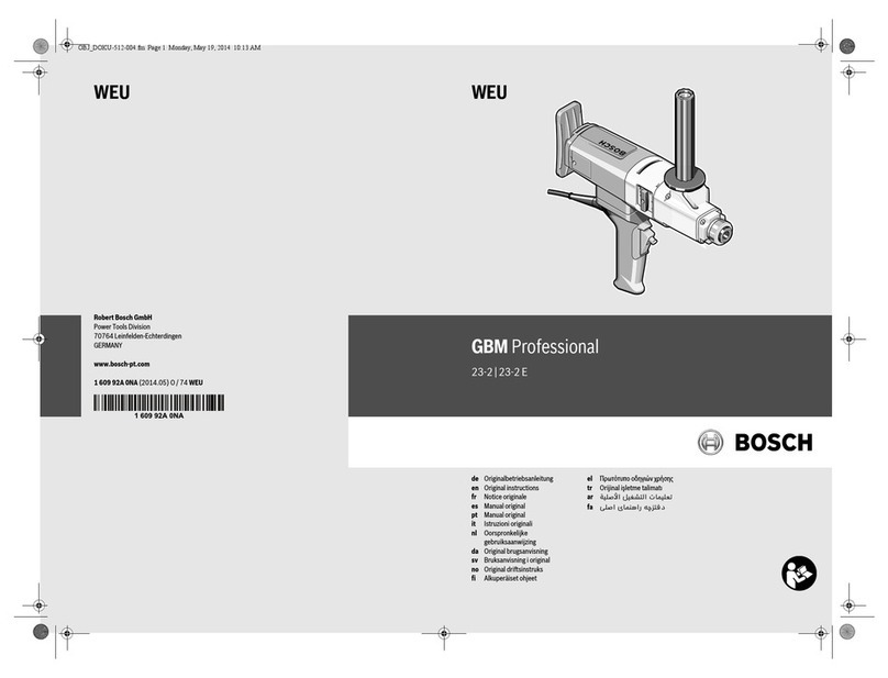 Bosch GBM 23-2 Professional User manual