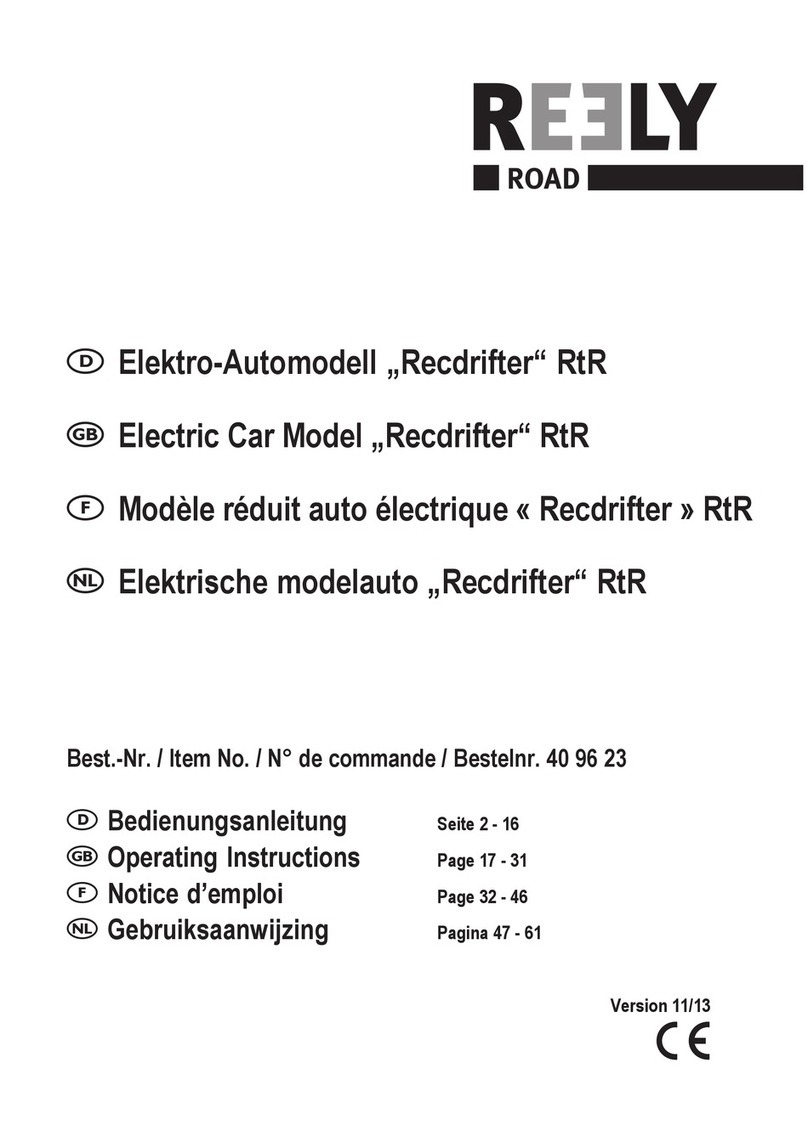 Reely RtR operating instructions