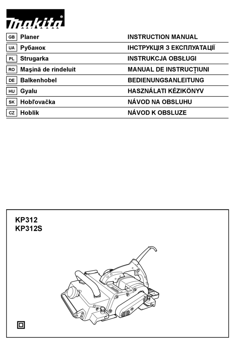 Makita KP312 User manual Makita KP312 User manual