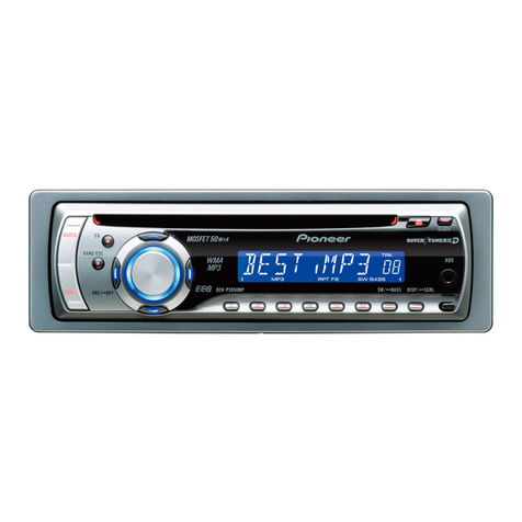 Pioneer DEH-P3950MP Service manual