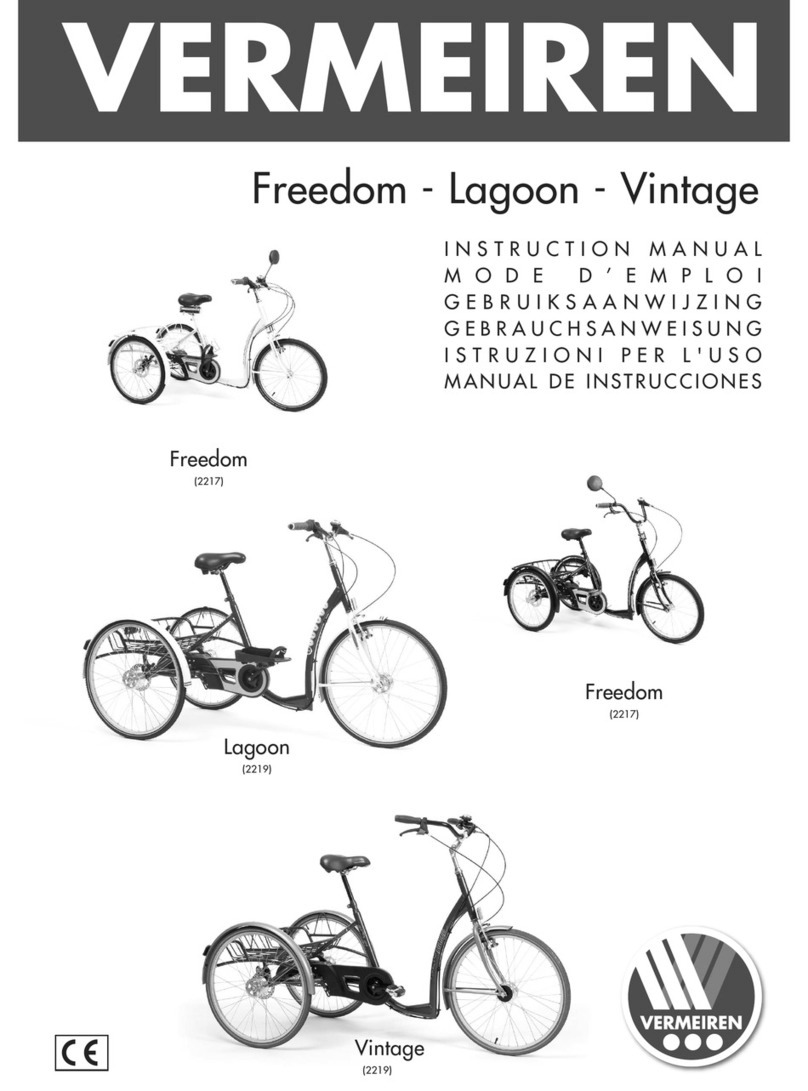Vermeiren Freedom instruction manual