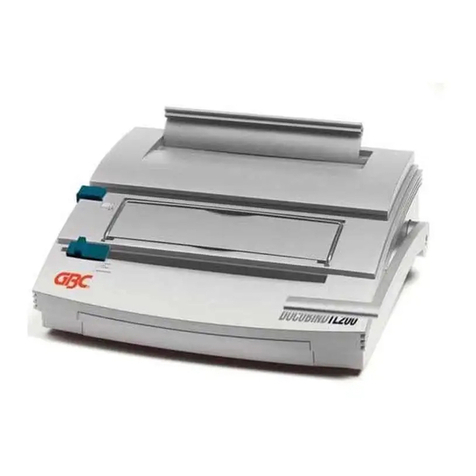 GBC DOCUBIND TL200 instruction manual