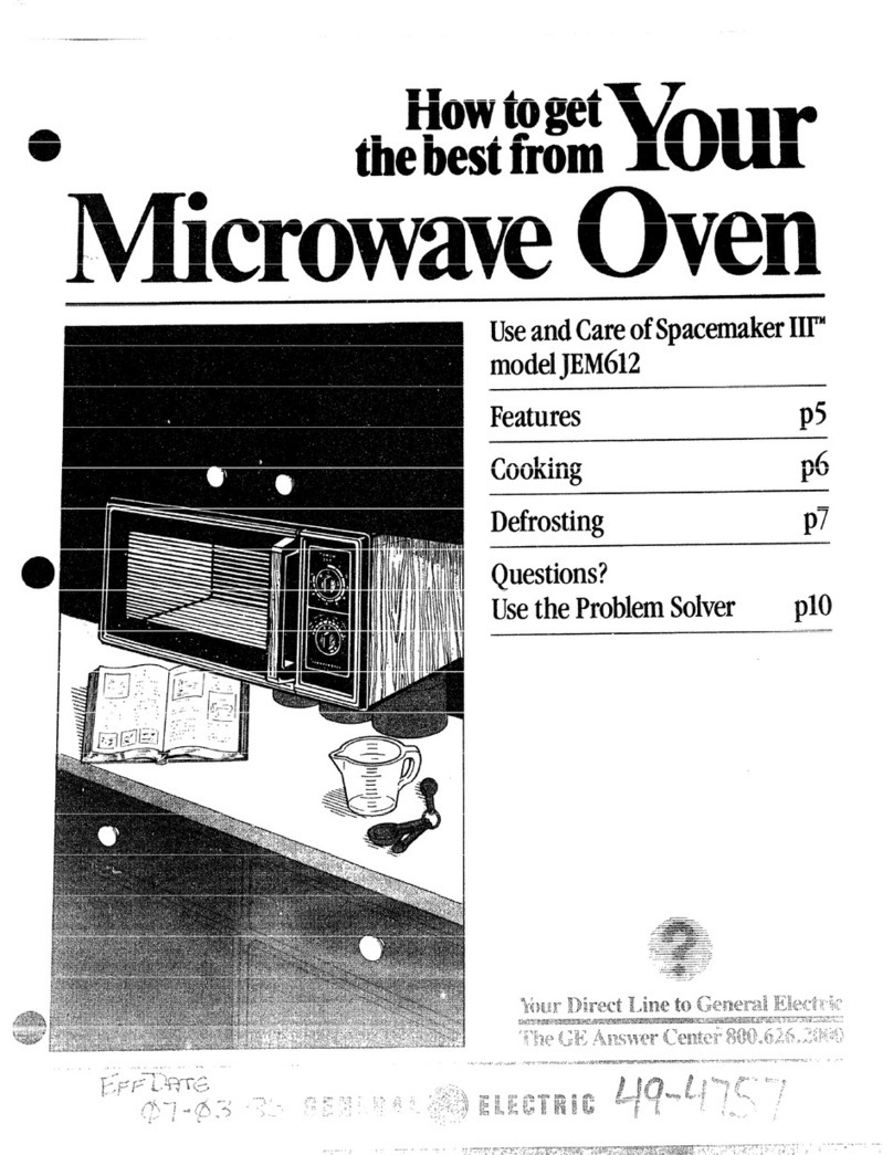 GE JEM612 Installation instructions