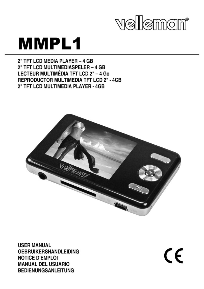 Velleman MMPL1 User manual