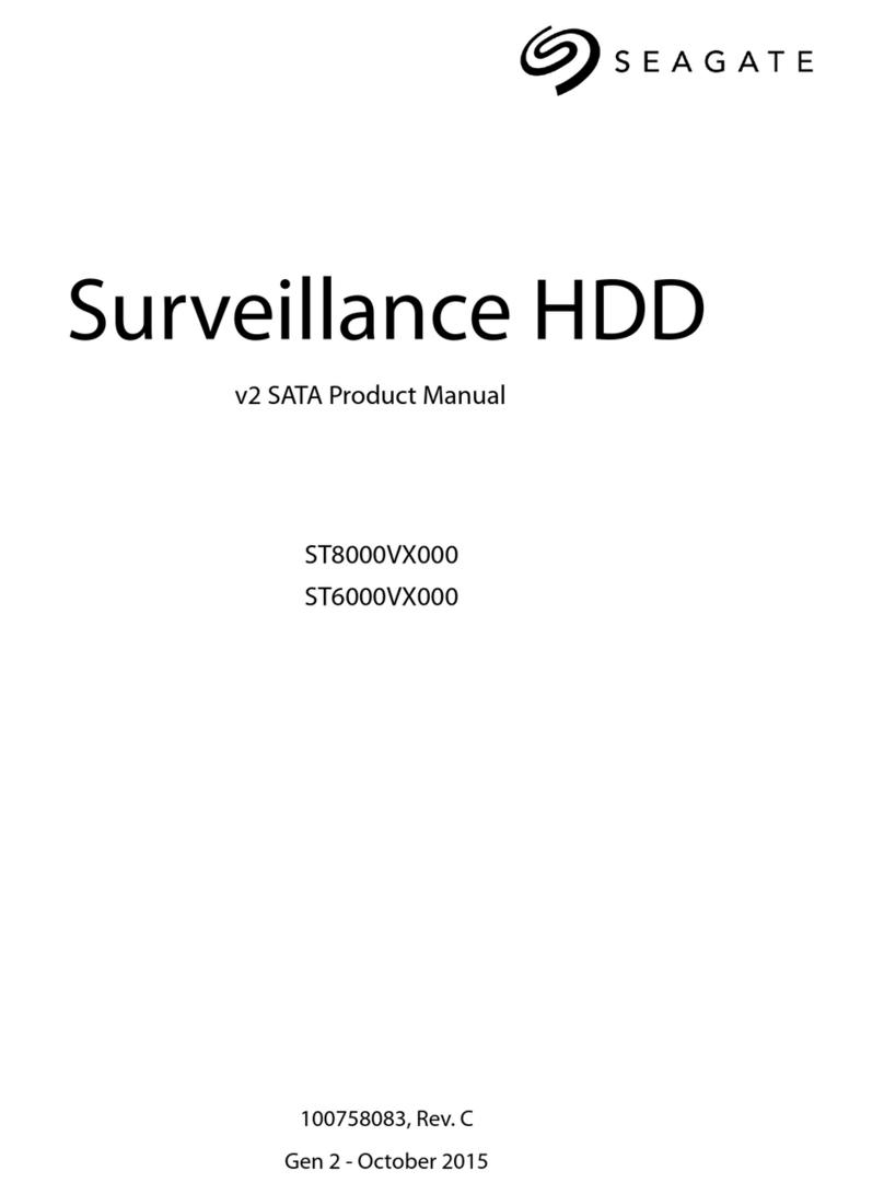 Seagate ST8000VX000 User manual