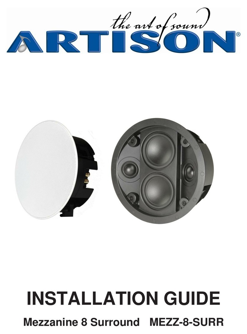 Artison MEZZ-8-SURR installation guide