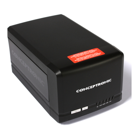Conceptronic CH3MNAS Quick installation guide
