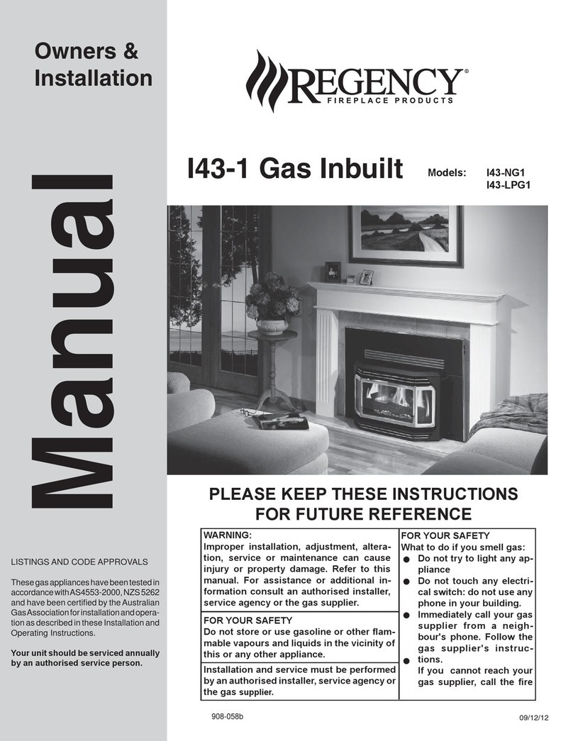 Regency I43-NG1 Owners & installation Regency I43-NG1 Owners & installation