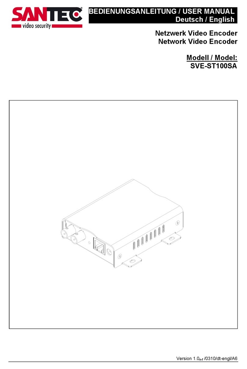 Santec SVE-ST100SA user manual