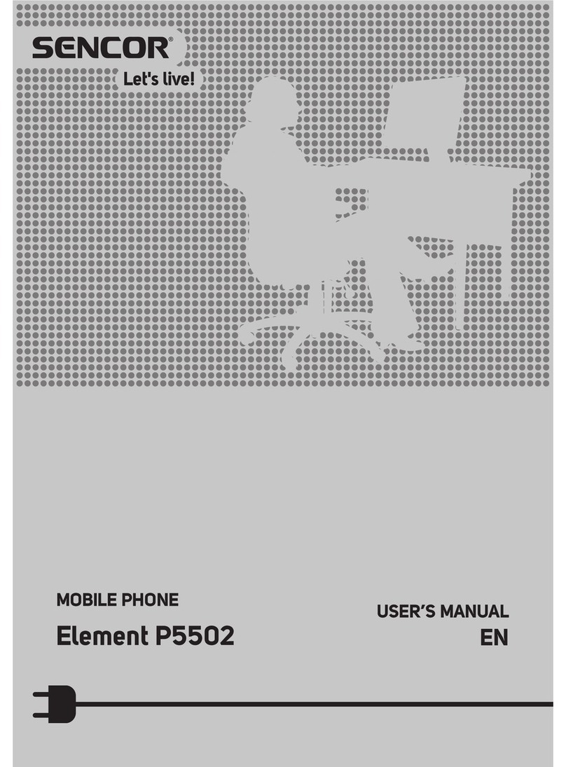 Sencor element P5502 User manual