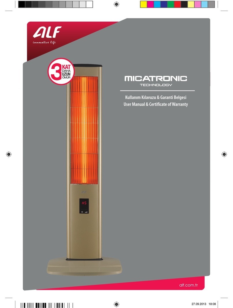 Alf micatronic H23EN user manual