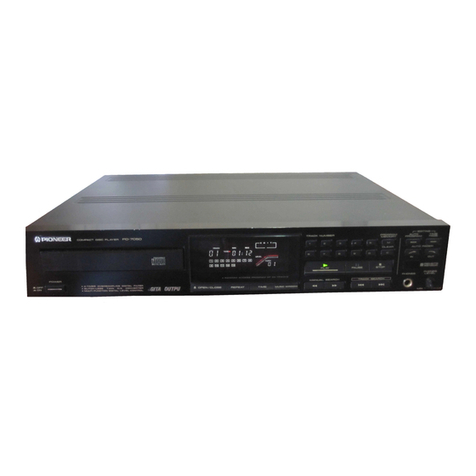 Pioneer PD-7050 User manual
