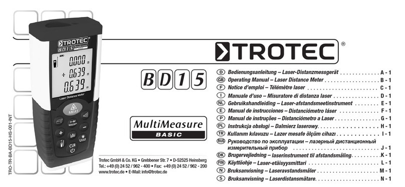 Trotec BD15 operating manual