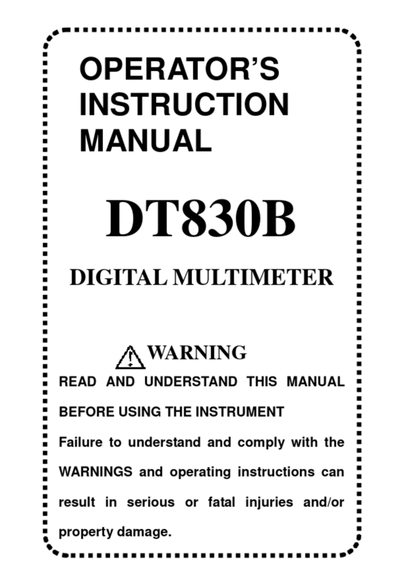 Home Decor DT830B Operator's instruction manual