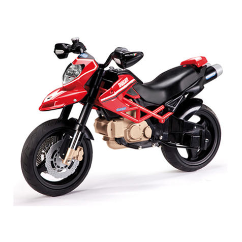 Peg-Perego DUCATI HYPERMOTARD 1100 EVO SP Installation instructions