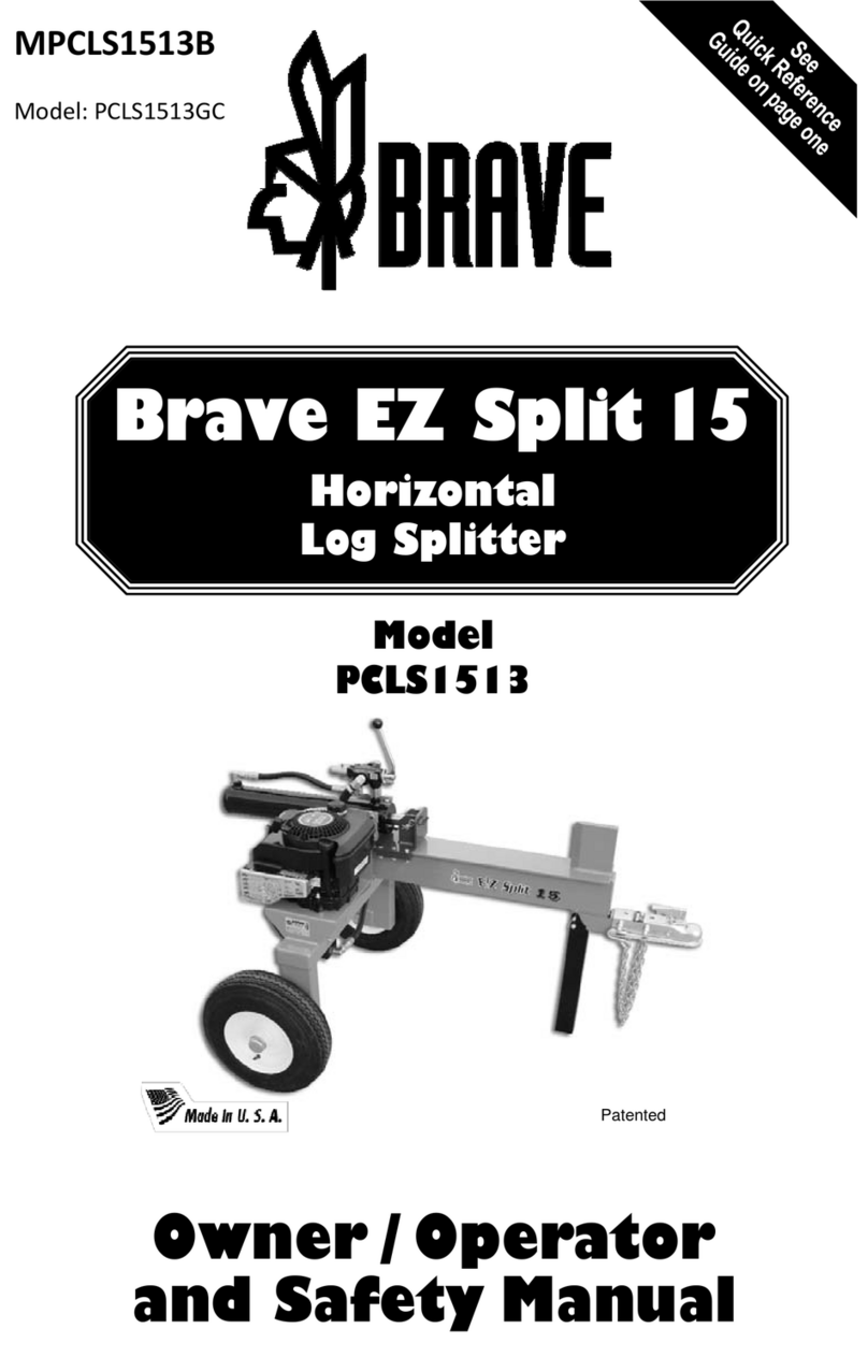 Brave PCLS1513 owner's manual