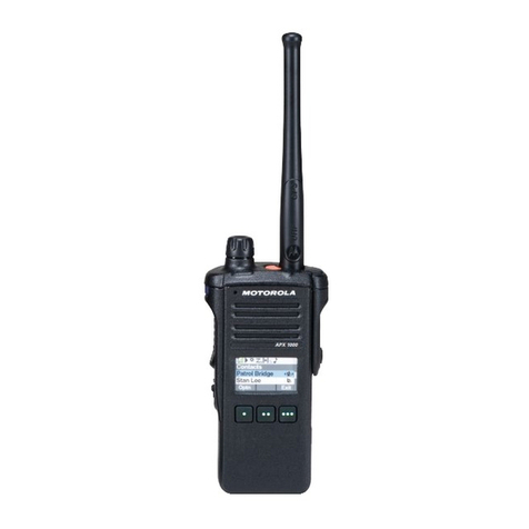 Motorola ASTRO APX 1000 Series User manual