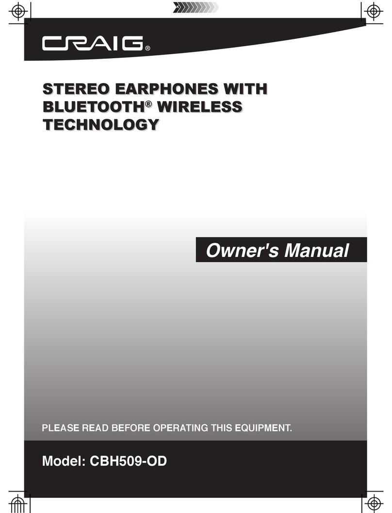 Craig CBH509-OD owner's manual