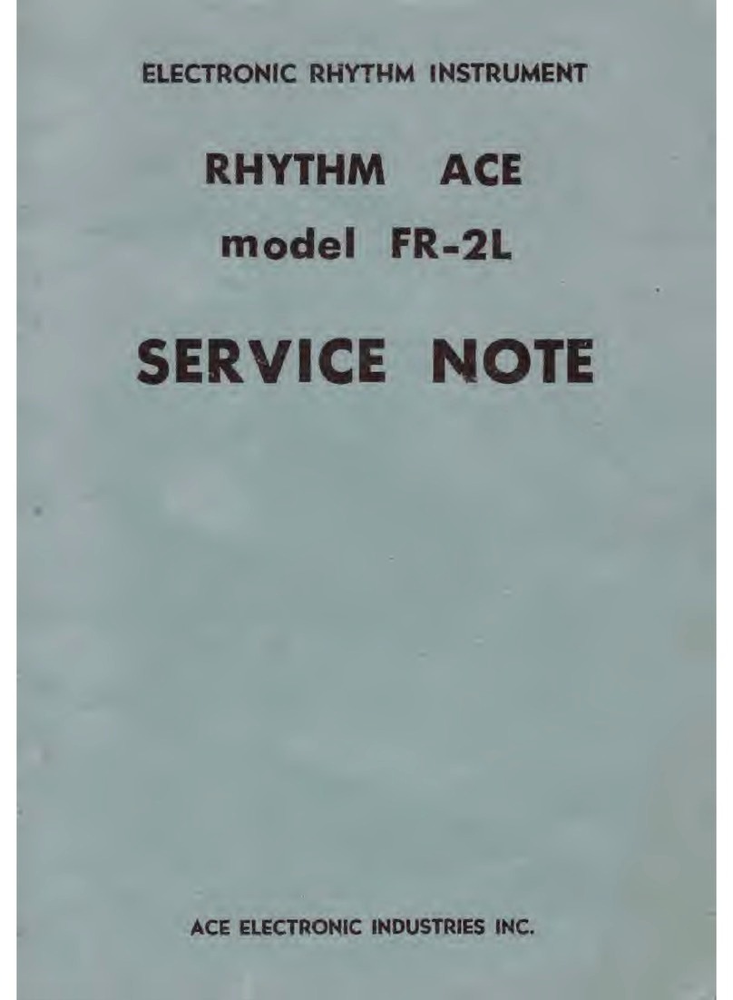 Ace FR-2L Service note