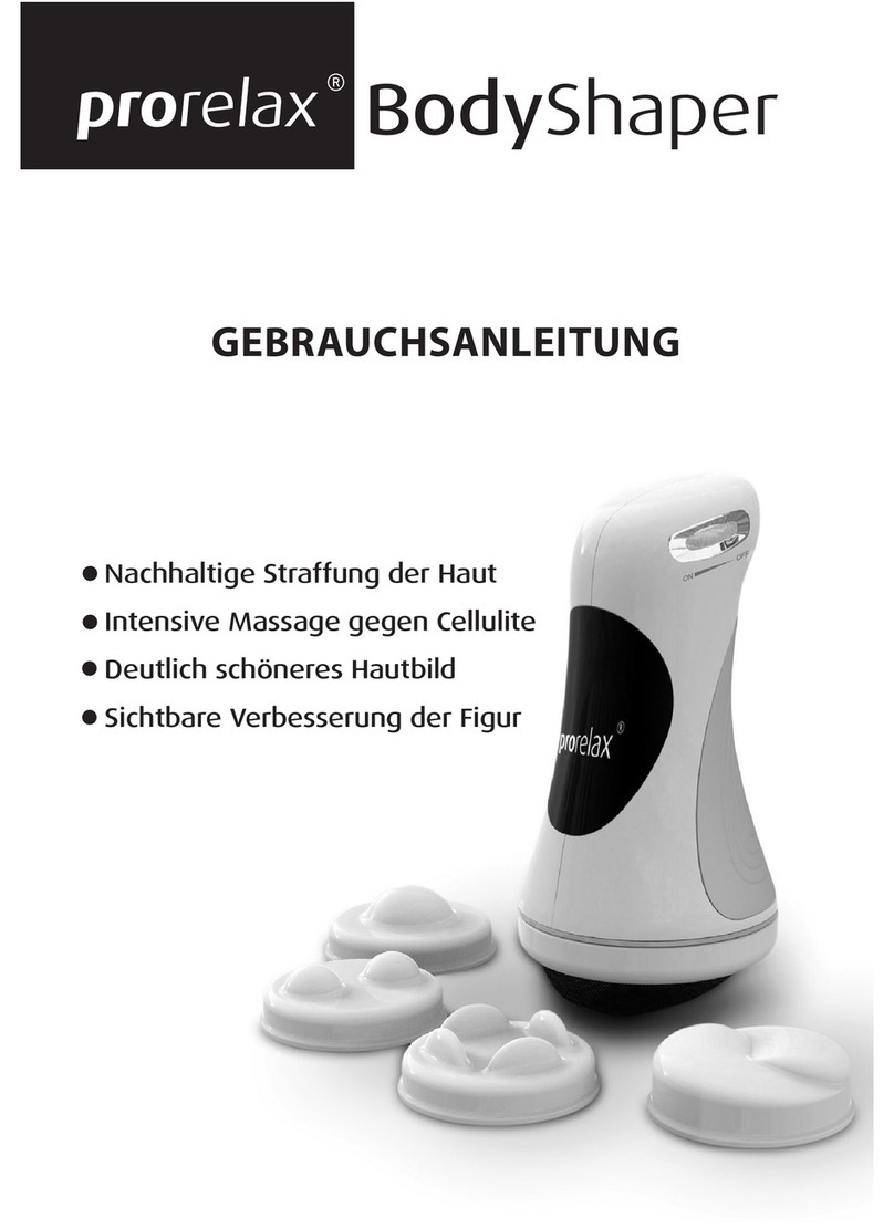 Prorelax BodyShaper User manual Prorelax BodyShaper User manual