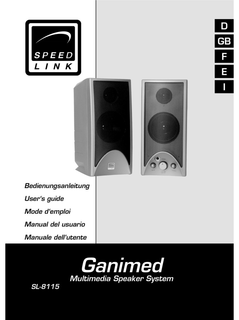 Speed Link Ganimed SL-8115 user guide