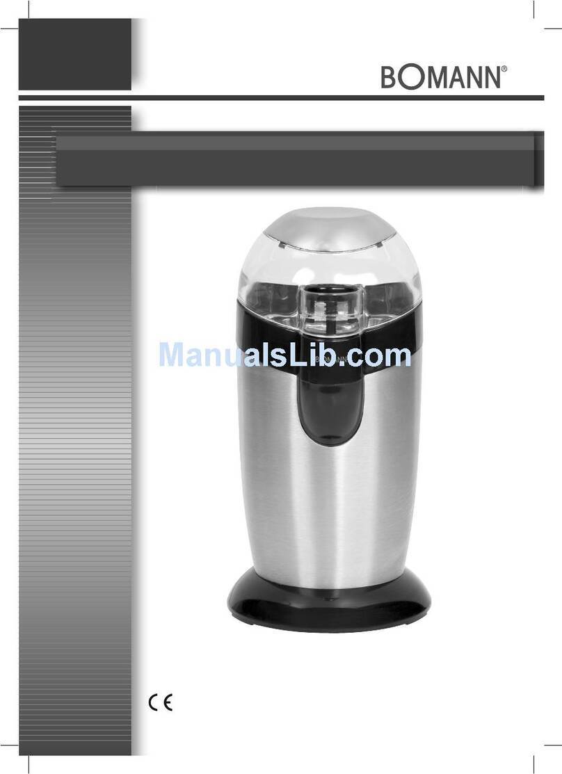 BOMANN KSW 445 CB instruction manual
