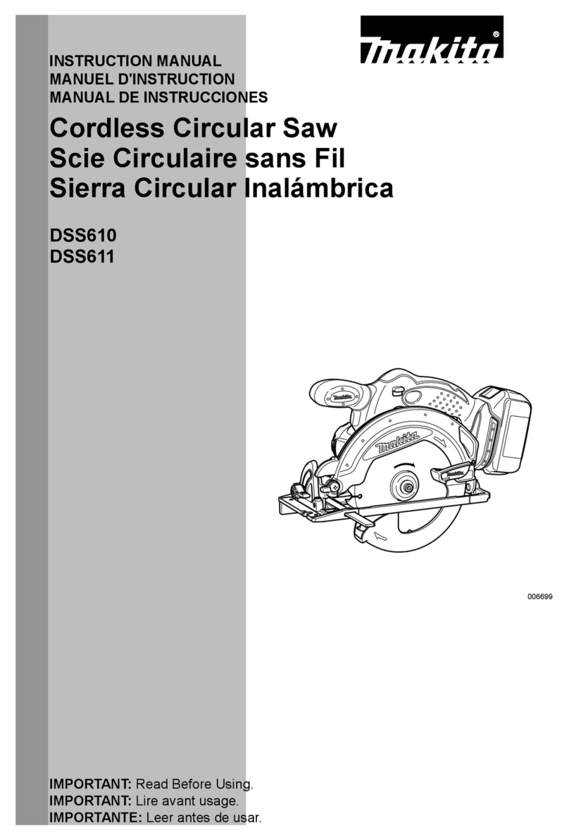 Makita DSS610 User manual