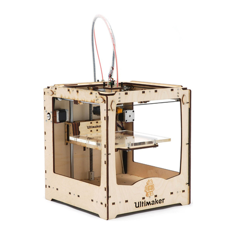 Ultimaker ORIGINAL+ User manual Ultimaker ORIGINAL+ User manual