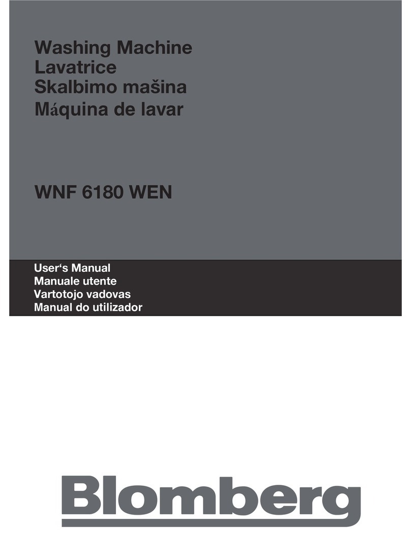 Blomberg WNF 6180 WEN User manual