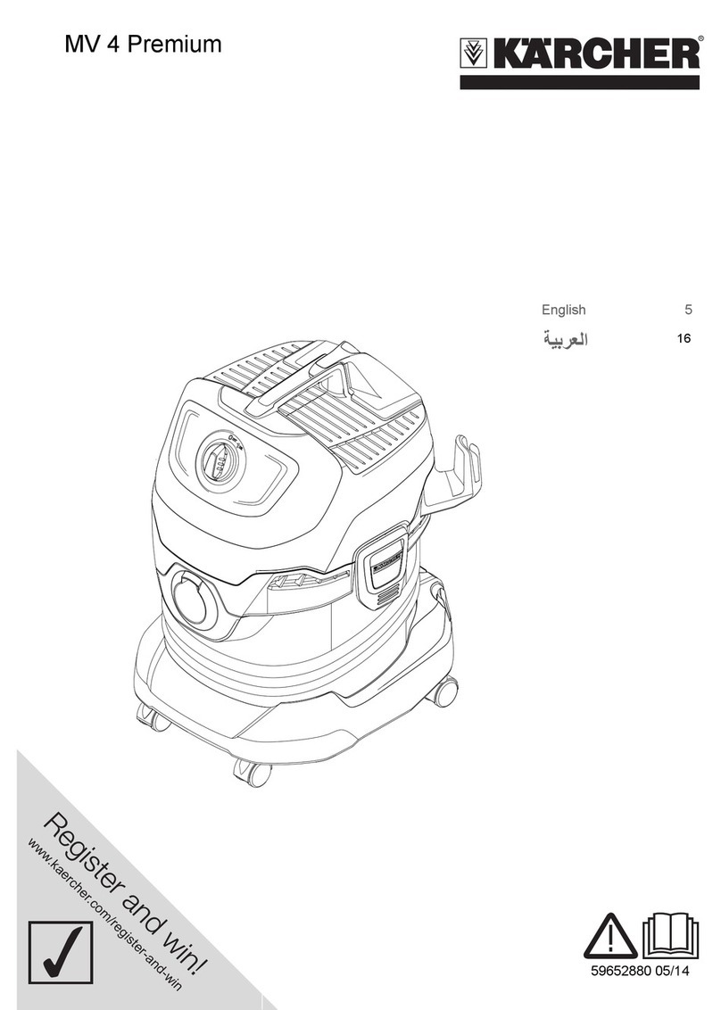 Kärcher MV 4 Premium user manual