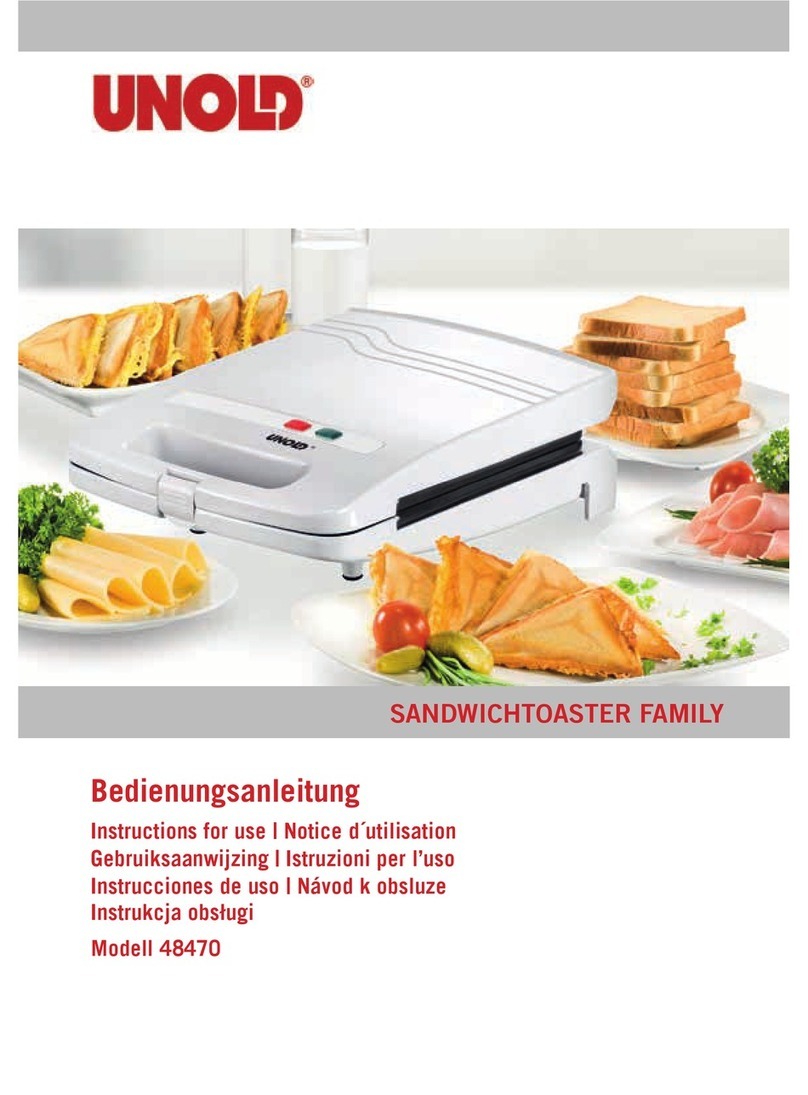 Unold 48470 User manual