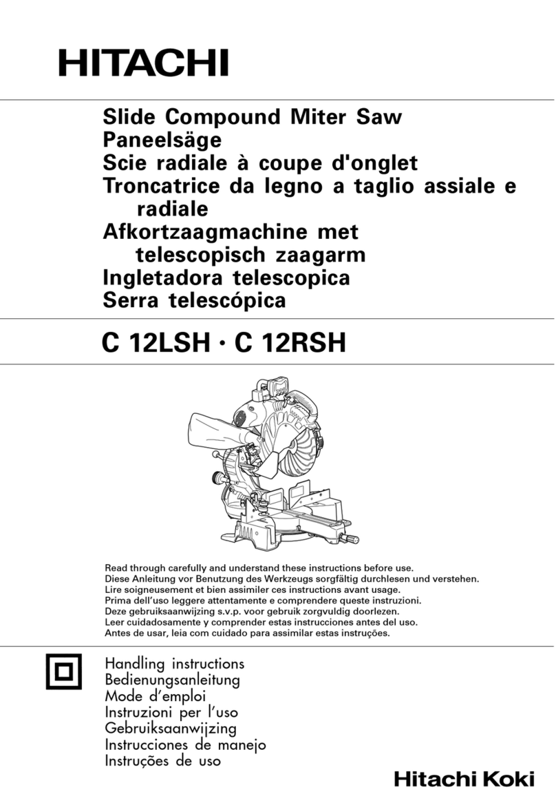 Hitachi C 12LSH User manual