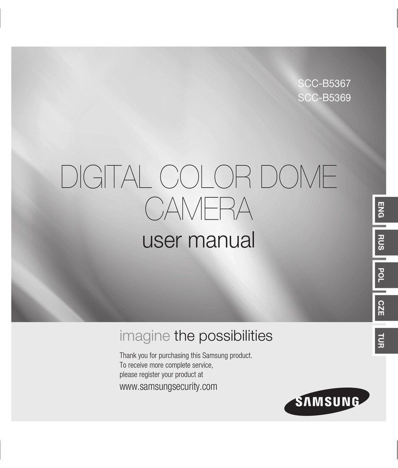 Samsung SCC-B5367 User manual