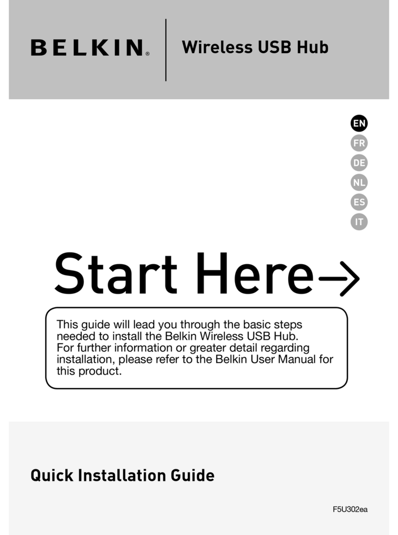 Belkin F5U302ea Quick installation guide