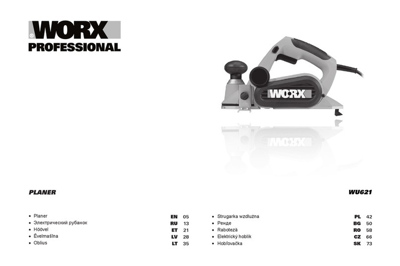 Worx WU621 User manual