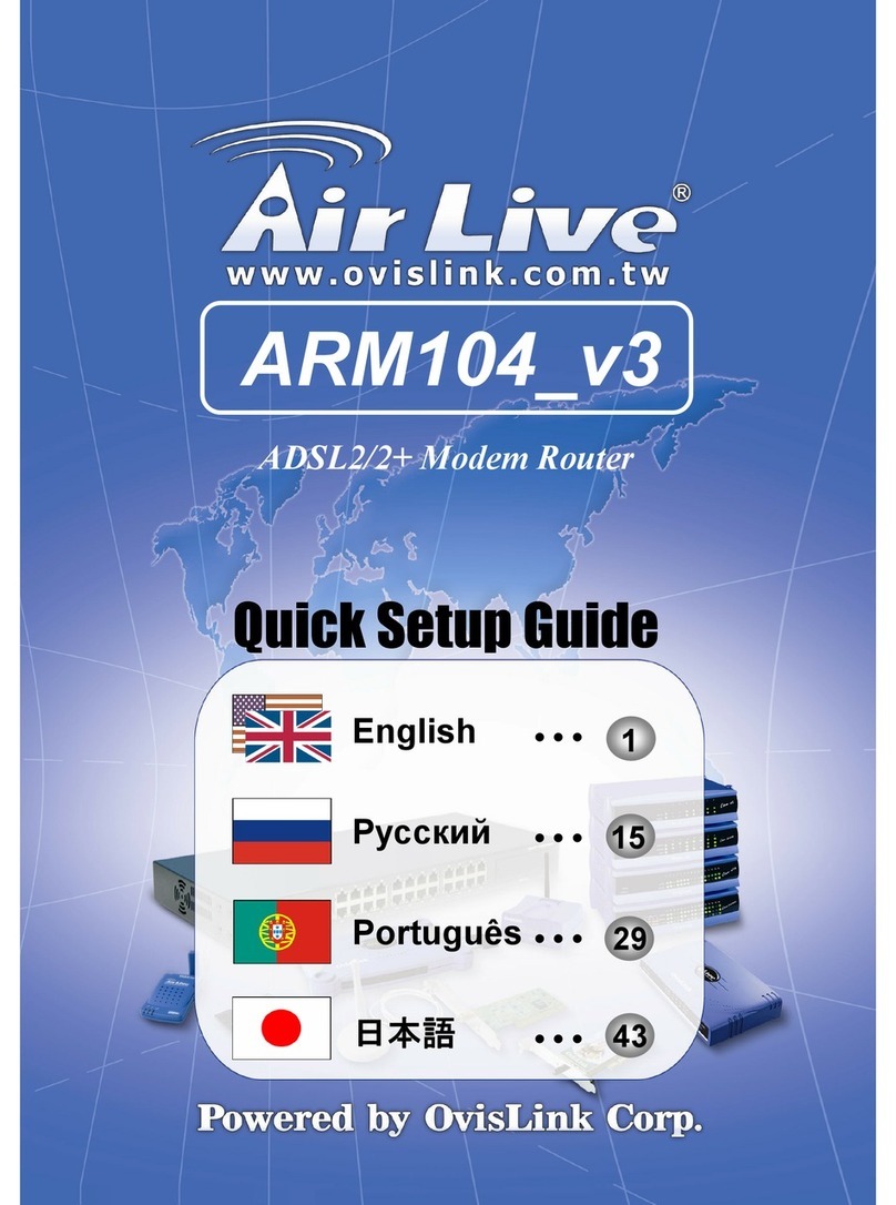 AirLive ARM104_v3 Quick setup guide