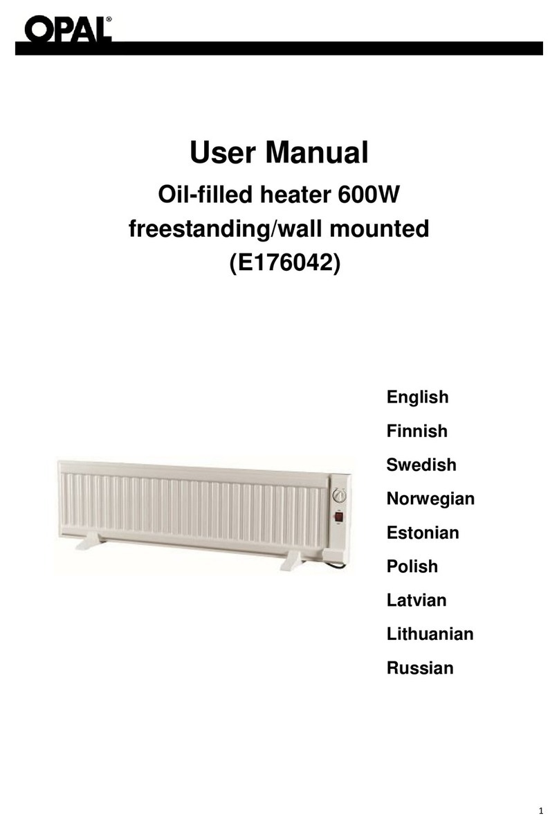 Opal E176042 User manual