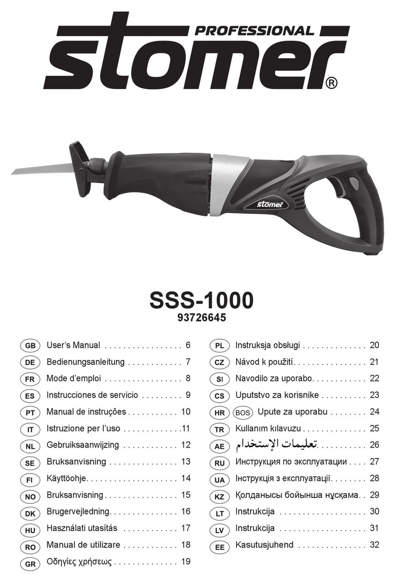 Stomer SSS-1000 User manual
