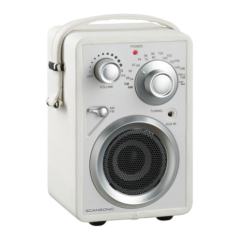 Scansonic PA680 User manual