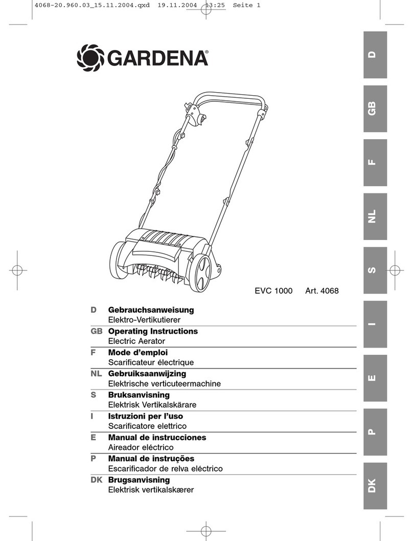 Gardena EVC 1000 User manual